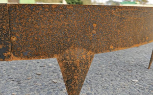 Core Pre-Rolled CorTen Steel Tree or Shrub Rings - Henderson Garden Supply