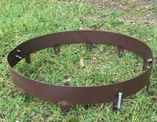 Load image into Gallery viewer, Core Pre-Rolled Brown Steel Tree or Shrub Rings - Edge It Co