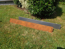 Load image into Gallery viewer, Core Edge Flexible Steel Lawn Edging show in CorTen Showing Natural Oxidation Process that Occurs - Edge It Co by Henderson Supply